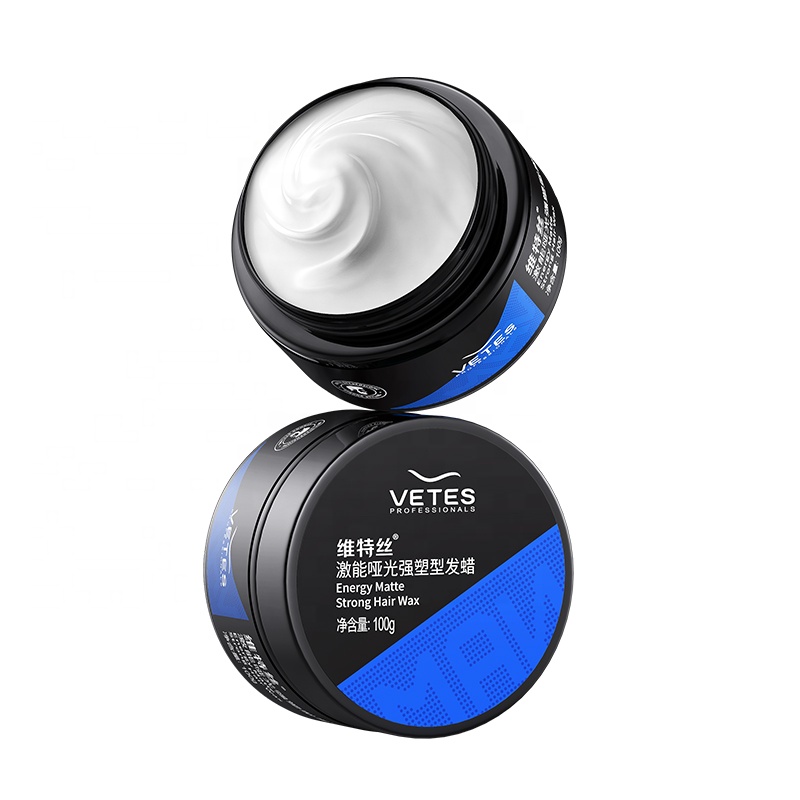 Private label hair wax pomade styling wax hair men matter strong modeling hair wax