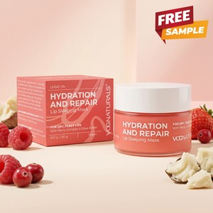 Mascarilla Labial Nocturna OEM, Nutre e Hidrata, Vitamina C, Manteca de Murumuru y Karité, Antioxidantes <span class=keywords><strong>para</strong></span> Labios Secos y Escamosos - Product Image 1
