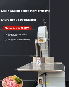 350 Type Carbon Steel <b>Bone</b> <b>Saw</b> Machine 2.2KW Meat Band <b>Saw</b> Cutter for Frozen Meat Processing Restaurant Kitchen - Product Image 6