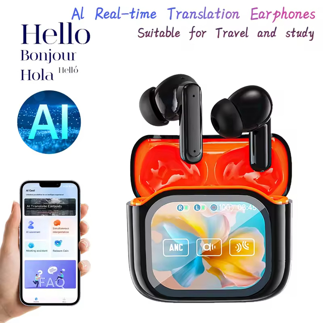 Factory Direct Sale In-Ear Stereo TWS True Wireless Earbuds LED Indicator Gaming Noise Cancelling for 5.4 IPX5 Waterproof