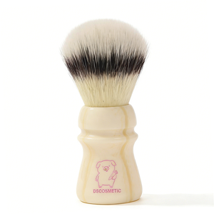 Brocha de Afeitar DISHI de Primera Calidad, Brocha de Afeitar con Mango Blanco, Uso Sostenible para Barbería y Salón de Belleza - Product Image 6