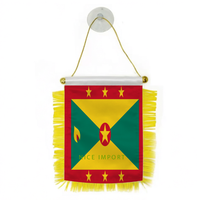 Drapeau national du Ghana, mini-drapeau en polyester 15*10 cm, décoration nationale pour les événements sportifs scolaires, festivals patriotiques
