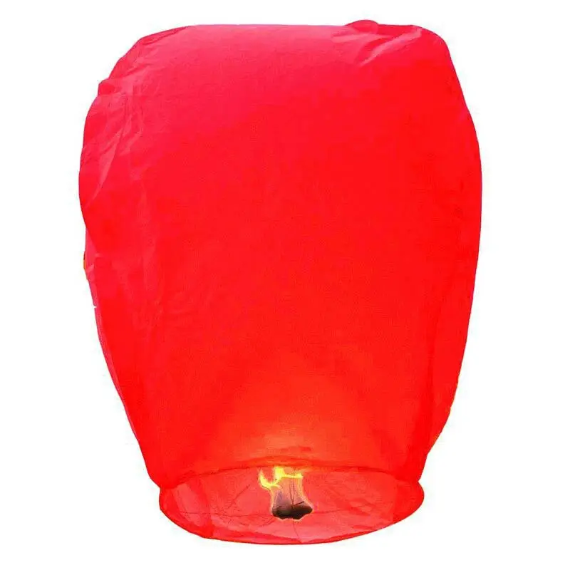 Cheap price paper lamp flying with fire retardant paper sky lanterns wishing lamp chinese paper lanterns