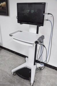 Xe đẩy thiết bị y tế <span class=keywords><strong>IKEDA</strong></span> YKD-2100 có bánh xe và ngăn kéo dùng cho nội soi - Product Image 3