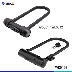 กุญแจล็อคจักรยานคุณภาพสูงแบบรับรองมาตรฐาน พร้อมกุญแจล็อครถจักรยานยนต์แบบ U Lock พร้อมใบรับรอง - Product Image 2