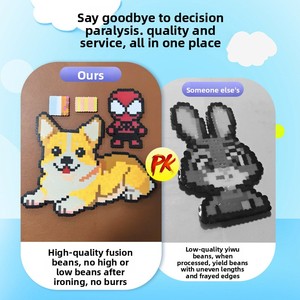 Kit Complet de Perles Fusion 2.6mm – Recharge de 1000 Pièces en Sac Filet – Perles Perler et Hama – Emballage en Gros - Product Image 5