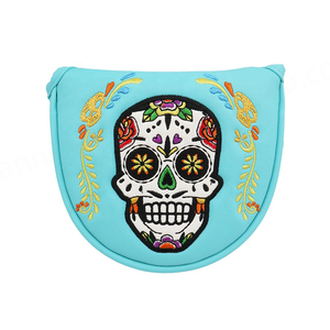 Factory Wholesale Quality Embroidery Logo Putter <b>Head</b> Cover Golf Headcover Blade Mallet Square Putter Covers - Product Image 5