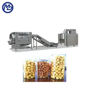 Industriële Popcornmachine Met Popcorn Maken Machine Elektrische Popcorn Maker Verpakkingsmachine Productielijn Prijs