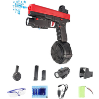 Pistola Soft Bullet Shell Ejection Blaster tiro continuo automatico pistola giocattolo pistola ad acqua giocattolo per adulti ragazzi regali all'aperto