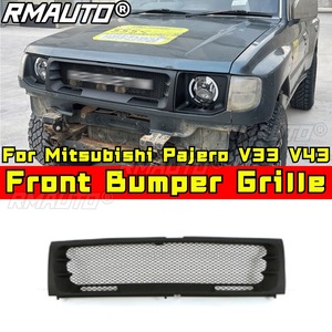 Accesorios para Mitsubishi Pajero V73, Rejillas Delanteras Deportivas, Pieza de Modificación, Rejilla para Parachoques Delantero, Accesorios para Automóviles - Product Image 4