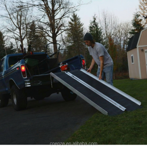 Rampa Plegable Portátil de Aluminio <span class=keywords><strong>para</strong></span> Sillas de Ruedas y Scooters de Movilidad, <span class=keywords><strong>para</strong></span> Escalones del Hogar y Umbral de Discapacitados, Venta al por Mayor - Product Image 4