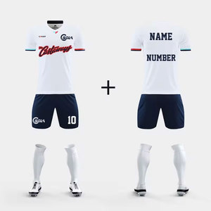 <span class=keywords><strong>Maglia</strong></span> da <span class=keywords><strong>calcio</strong></span> per adulti Set completo Soccer23/24 magliette da <span class=keywords><strong>calcio</strong></span> di colore bianco rosso - Product Image 1