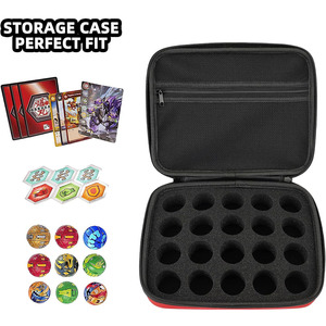 Boîte de <span class=keywords><strong>rangement</strong></span> pour figurines <span class=keywords><strong>Bakugan</strong></span>, étui de transport EVA, boîte de <span class=keywords><strong>rangement</strong></span> EVA, étui rigide EVA pour jouets <span class=keywords><strong>Bakugan</strong></span> - Product Image 3