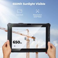 Tablette robuste extra-large de 12,2 pouces, alimentée par un processeur Intel N5100 et préinstallée avec Windows 11 Pro, processeur Intel N5100