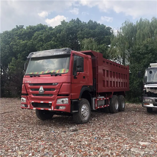 Popular Model Chinese howo 10 wheels 6x4 30 ton heavy dumper lorry truck, Good Price Howo Used 375 340 371hp Tipper