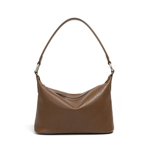 Sac hobo classique rétro en cuir de vachette pleine fleur tanné végétal, faible MOQ, sacs à main pour femmes, sacs à bandoulière, sacs à main personnalisés - Product Image 5