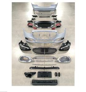 Kit carrosserie pour <span class=keywords><strong>Mercedes</strong></span> <span class=keywords><strong>Benz</strong></span> Classe E W213 18-20 Mise à niveau vers le modèle 2021 MBH Comprend des phares de pare-chocs avant et arrière Feux arrière - Product Image 1