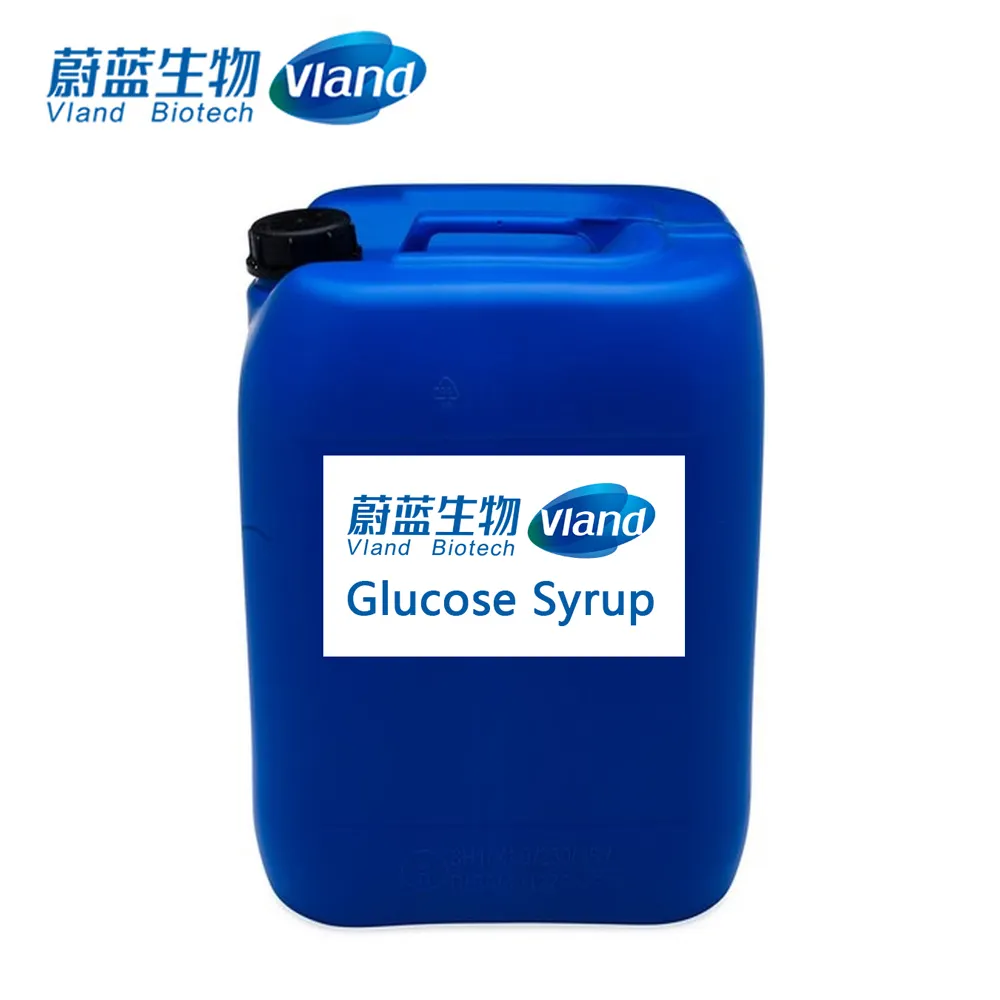 VLAND Glucose Syrup Corn Fructose Food Grade Good Price 300kg Drum Liquid For Candy CAS 492-62-6