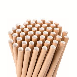 100% pajitas de papel reciclables para fiestas ecológicas seguras para niños y adultos precio razonable para viajes - Product Image 3