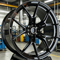 Jantes forgées concaves profondes légères haute performance 18-24 pouces compatibles avec Audi S5 SQ8 RS3 BMW Série M Tesla Model Y Model 3
