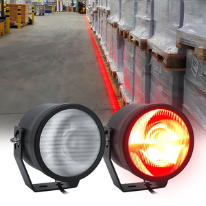 10-60V 7inch <b>Led</b> Virtual Line <b>Light</b> 108W <b>LED</b> Work <b>Light</b> Safety <b>Light</b> - Product Image 1