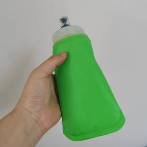Hydratation Sport 300ml, 350ml, Bouteille d'eau en TPU pliable à presser pour l'extérieur Flacon souple - Product Image 4