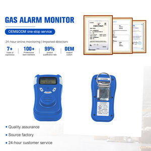Alarme industrial do monitor do gás com analisadores fixos do <span class=keywords><strong>detector</strong></span> do gás do CO2 CO CH4 do CO2 H2S do <span class=keywords><strong>detector</strong></span> do gás - Product Image 1