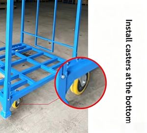 Scaffale Pieghevole Personalizzato per Stoccaggio, Impilabile, Verniciato a Polvere o Zincato per Magazzino - Product Image 6