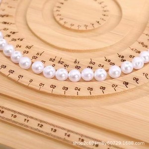 Bandeja de exhibición de joyas de 4 niveles con cuentas de madera DIY, para hacer pulseras, de bambú, para uso en escritorio - Product Image 3