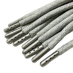 Excellent Eco-friendly Custom Metal Aglet Matte Finish Shoe String <b>Laces</b> - Product Image 2