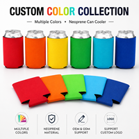 Manchon de tasse en néoprène 12oz avec poignée, logo personnalisé OEM ODM, support de boisson isotherme 330ml, refroidisseur de bouteille et canette personnalisé pour cadeaux