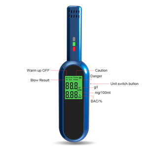 Xách tay rượu Tester nhanh chóng rượu Analyzer tái sử dụng breathalyzer đo điện tử tiện ích rượu Detector kiểm tra OEM ODM - Product Image 4