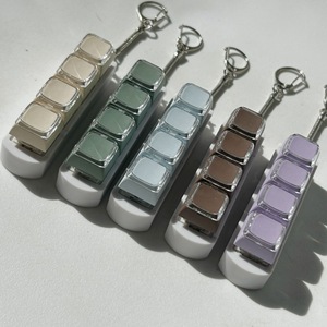 4-Phím Bàn Phím Cơ Khí Đồ Chơi Keychain Đảng Căng Thẳng Cứu Trợ Fidget Bàn Phím Đồ Chơi Ngón Tay Bàn Phím DIY Fidget Nút Keycap - Product Image 6