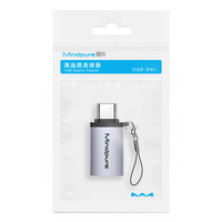 Adaptateur OTG USB C vers USB 3.2 Mindpure, 10 Gbps, haute vitesse, type C femelle vers USB A mâle, pour smartphone, ordinateur portable, tablette, ordinateur