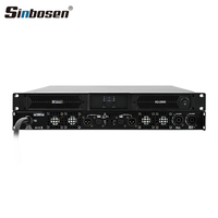 Module d'amplificateur de puissance pour caisson de basses Sinbosen K2-2500 Classe D, 2 canaux, 1U, numérique, 2500 Watts