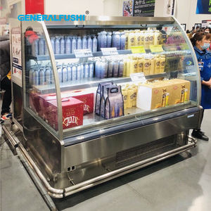 Réfrigérateur de supermarché semi-multidecks large à branchement direct, refroidisseur de bière autonome, refroidisseur de boissons, vitrine de présentation - Product Image 3