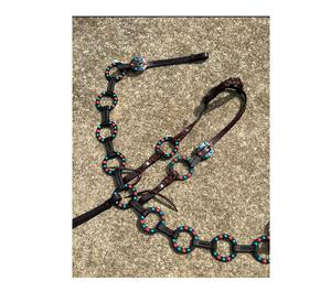 Ensemble Western Horse Tack fait à la main à la demande avec incrustation de pierre turquoise avec emballage personnalisé d'Inde - Product Image 2