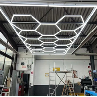 HanYin vente en gros de nouvelles innovations lumières de jeu en nid d'abeille pour la décoration murale de barre de gymnase