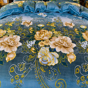 Très <span class=keywords><strong>bon</strong></span> ensemble de literie Offre Spéciale imprimé couette en flanelle confortable - Product Image 6