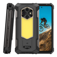 Ulefone Rugking 5 Pro LTE IP68 LCD Charge Inversée Déverrouillage Facial Identification par Empreinte Digitale NFC Sans Casque FM SOS Lumière Luminosité Réglable