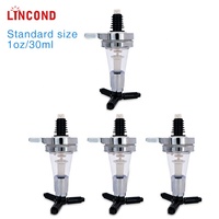 Distributeur d'alcool 4 bouteilles en plastique/métal, certifié CE, écologique, pour bar et usage domestique, modèle OEM d'usine