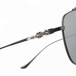 Fabricants chinois de lunettes de soleil tendance chic pour hommes et femmes, lunettes de soleil de sport, lunettes de soleil de pilote, lunettes de soleil de plage pour hommes, logo personnalisé - Product Image 6