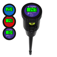 Testeur de sol instantané multifonctionnel portable ZD-1804NPK 2025, pH-mètre, précision de 2 %, batterie rechargeable, écran LCD, 0-1999 Mg/Kg