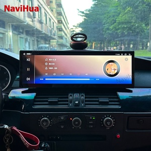 Pantalla Navihua de 14.9 Pulgadas para BMW Serie 5 E60 E61 2004-2010, Reproductor Multimedia para Auto con Sistema CCC CIC, Navegación GPS, Carplay Inalámbrico y Android - Product Image 3