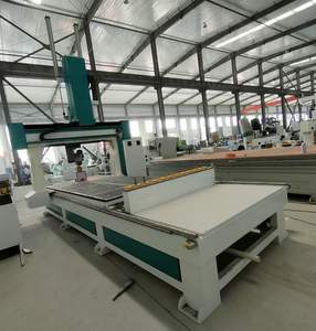 หุ่นยนต์แกะสลักไม้ 5 แกน เครื่อง CNC Router สำหรับงานแกะสลัก 3 มิติ เครื่องกัดโฟม ตัดด้วยลวดร้อน สำหรับงานแกะสลักประติมากรรม รองรับระบบ DSP/NC-studio/Mach3 ATC - Product Image 2