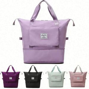 Bolsa de Viaje Plegable 2024 de Gran Capacidad, Resistente al Agua, con Marco Interno de Lona, Separación en Seco y Húmedo, Poliéster Ecológico - Product Image 1
