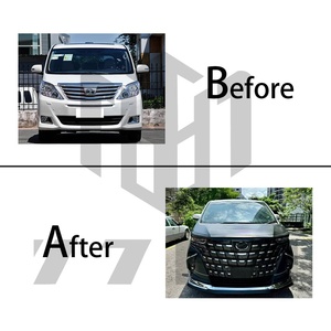 <span class=keywords><strong>Alphard</strong></span> <span class=keywords><strong>ANH20</strong></span> 2008 ~ 2014 Upgrade to AH40 2024 <span class=keywords><strong>Alphard</strong></span> 1:1 Face avant avec pare-chocs arrière et jupe latérale - Product Image 3