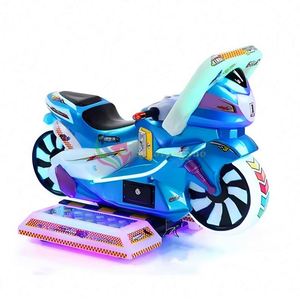 Moto de course à monnayeur pour enfants, vélo pour parc d'attractions, jeux intérieurs/extérieurs pour enfants - Product Image 1
