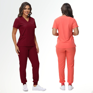 Tenues <span class=keywords><strong>de</strong></span> <span class=keywords><strong>travail</strong></span> d'hôpital <span class=keywords><strong>pour</strong></span> femmes et hommes, tailles plus grandes, avec logo d'usine, vêtements médicaux, blouses, uniformes - Product Image 3