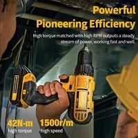 STEELTREKS Vente en gros de matériel, kit de perceuse à percussion sans fil 18V mini, moteur électrique à vitesse variable, outils électriques à batterie pour la maison, OEM